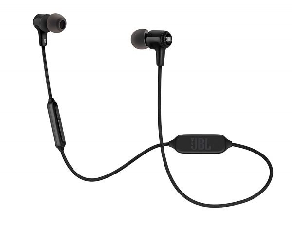 JBL E25BT Signature Sound Wireless in-Ear Headphones with Mic (Black)